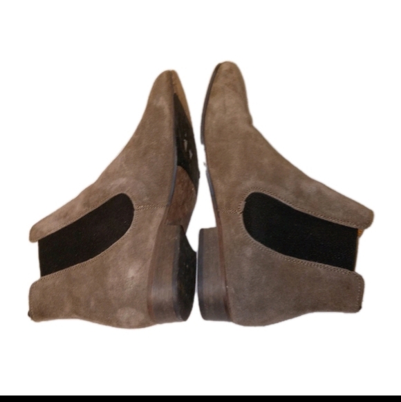 Boemos Italian Taupe/Fawn Suede Chelsea Boots 37/6 - Picture 9 of 10